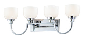 Bathroom Fixtures Four Lights by Maxim ( 16 | 26064WTPC Swale ) 