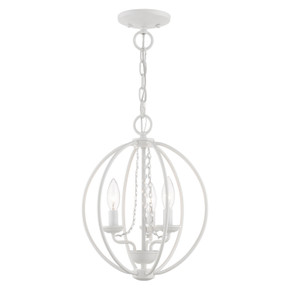 Mini Chandeliers Candle by Livex Lighting ( 107 | 40913-03 Arabella ) 