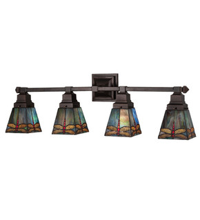 Bathroom Fixtures Four Lights by Meyda Tiffany ( 57 | 214031 Prairie Dragonfly ) 