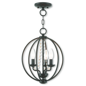 Mini Chandeliers Sphere by Livex Lighting ( 107 | 40913-92 Arabella ) 