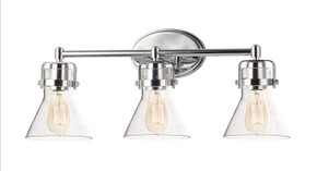 Bathroom Fixtures Three Lights by Maxim ( 16 | 26113CDPC Seafarer ) 