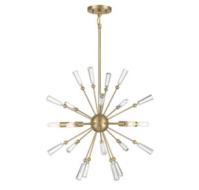 Mid. Chandeliers Starburst by Meridian ( 446 | M7028NB ) 