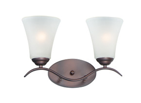 Bathroom Fixtures Two Lights by Maxim ( 16 | 12082FTOI Vital ) 