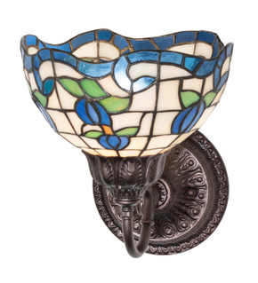Sconces Single Glass by Meyda Tiffany ( 57 | 275646 Roseborder ) 
