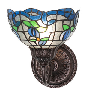 Sconces Single Glass by Meyda Tiffany ( 57 | 275649 Roseborder ) 