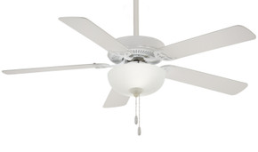 Fans Ceiling Fans by Minka Aire ( 15 | F448L-WH Contractor Ii Uni-Pack ) 