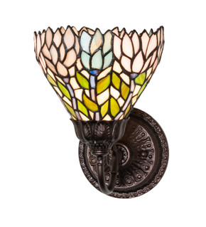 Sconces Single Glass by Meyda Tiffany ( 57 | 275650 Wisteria ) 