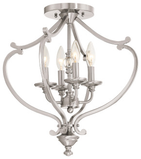 Flush Mounts Cage Style by Minka-Lavery ( 7 | 3332-84 Savannah Row ) 