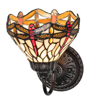 Sconces Single Glass by Meyda Tiffany ( 57 | 275653 Tiffany Hanginghead Dragonfly ) 