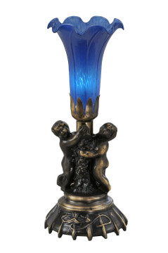 Lamps Table Accent by Meyda Tiffany ( 57 | 11533 Blue Pond Lily ) 