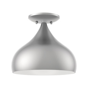 Semi-Flush Mts. Cage by Livex Lighting ( 107 | 40980-91 Amador ) 