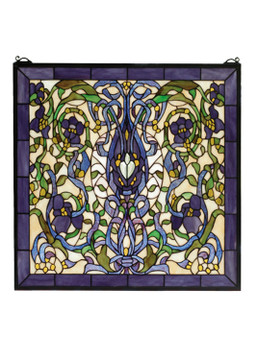 Home Accents Tiffany Windows/Wall Panels by Meyda Tiffany ( 57 | 66280 Floral Fantasy ) 