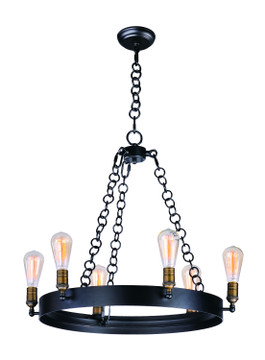 Mid. Chandeliers Candle by Maxim ( 16 | 26273BKNAB Noble ) 