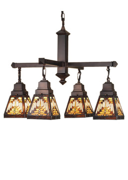 Mid. Chandeliers Glass Down by Meyda Tiffany ( 57 | 66523 Nuevo ) 
