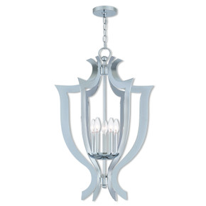 Foyer/Hall Lanterns Open Frame by Livex Lighting ( 107 | 41004-05 Aldrich ) 