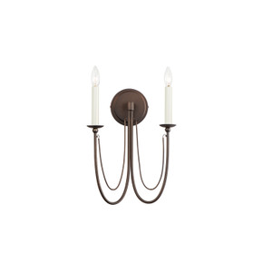 Sconces Double Candle by Maxim ( 16 | 12161CHB Plumette ) 