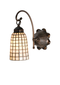 Sconces Single Glass by Meyda Tiffany ( 57 | 18643 Terra Bone ) 