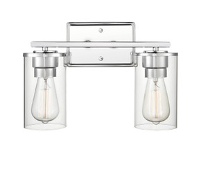 Bathroom Fixtures Two Lights by Millennium ( 59 | 2702-CH Verlana ) 