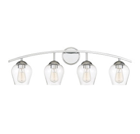 Bathroom Fixtures Four Lights by Meridian ( 446 | M80033CH Mbath ) 