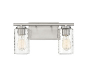 Bathroom Fixtures Two Lights by Meridian ( 446 | M80037BN Mbath ) 