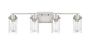 Bathroom Fixtures Four Lights by Millennium ( 59 | 10304-BN Serena ) 