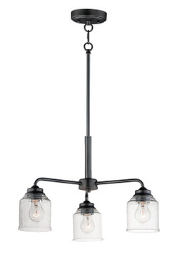 Mini Chandeliers Glass Shade by Maxim ( 16 | 12260CDBK Acadia ) 