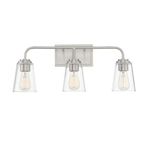 Bathroom Fixtures Three Lights by Meridian ( 446 | M80044BN Mbath ) 