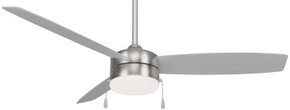 Fans Ceiling Fans by Minka Aire ( 15 | F670L-BN/SL Airetor Iii ) 
