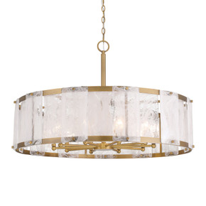 Mid. Chandeliers Drum Shade by Minka-Lavery ( 7 | 3638-732 Veil ) 
