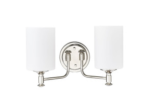 Bathroom Fixtures Two Lights by Millennium ( 59 | 91032-PN Ailey ) 