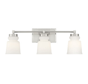 Bathroom Fixtures Three Lights by Meridian ( 446 | M80058BN ) 