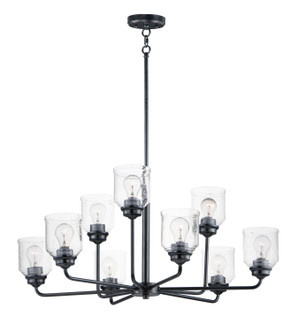 Mid. Chandeliers Glass Up by Maxim ( 16 | 12277CDBK Acadia ) 