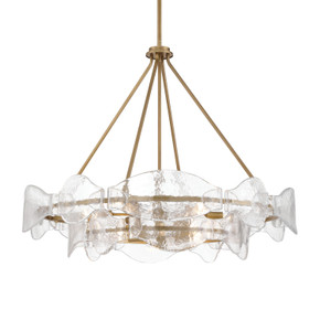 Mid. Chandeliers Drum Shade by Minka-Lavery ( 7 | 3696-732 Elora ) 