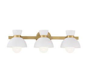 Bathroom Fixtures Three Lights by Meridian ( 446 | M80075NB ) 