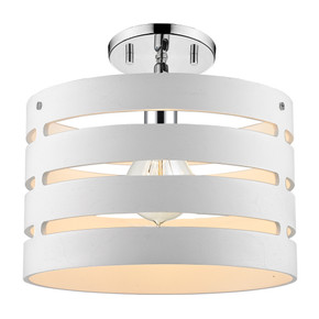 Semi-Flush Mts. Drum Shade by Maxilite ( 501 | MX 3373-02-11 Roby ) 