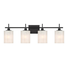 Bathroom Fixtures Four Lights by Meridian ( 446 | M80085MBK ) 