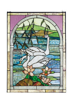 Home Accents Tiffany Windows/Wall Panels by Meyda Tiffany ( 57 | 23868 Swans ) 