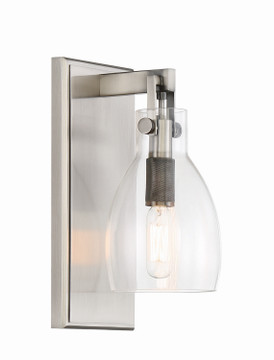 Sconces Single Glass by Minka-Lavery ( 7 | 2271-84B Tiberia ) 