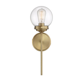 Sconces Single Glass by Meridian ( 446 | M90025NB Mscon ) 