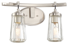 Bathroom Fixtures Two Lights by Minka-Lavery ( 7 | 2302-84 Poleis ) 