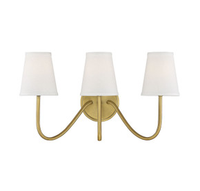 Sconces Triple Candle by Meridian ( 446 | M90056NB Mscon ) 