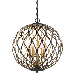 Pendants Sphere by Minka-Lavery ( 7 | 2405-680 Gilded Glam ) 
