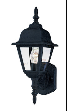 Exterior Wall Mount by Maxim ( 16 | 3005CLBK Builder Cast ) 