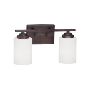 Bathroom Fixtures Two Lights by Millennium ( 59 | 3182-RBZ Durham ) 