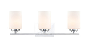 Bathroom Fixtures Three Lights by Millennium ( 59 | 3183-CH Durham ) 