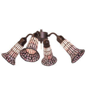 Fans Light Kits by Meyda Tiffany ( 57 | 261517 Stained Glass Pond Lily ) 
