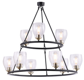 Mid. Chandeliers Glass Up by Minka-Lavery ( 7 | 2439-878 Winsley ) 