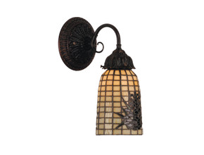 Sconces Single Glass by Meyda Tiffany ( 57 | 74047 Pine Barons ) 