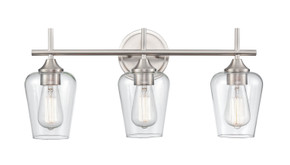 Bathroom Fixtures Three Lights by Millennium ( 59 | 9703-BN Ashford ) 