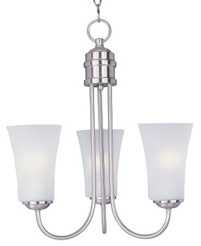 Mini Chandeliers Glass Shade by Maxim ( 16 | 10043FTSN Logan ) 